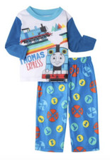 Thomas the Train Boy's Pajamas 12 or 18 Months Flame Resistant NWT