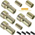 2 Pairs Cat 1 Quick Hitch Adapter Bushing Kit Fits Category 1 Tractors TK-95029