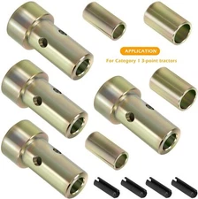2 Pairs Cat 1 Quick Hitch Adapter Bushing Kit Fits Category 1 Tractors TK-95029