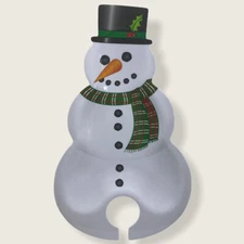 Pack of 6 Snowman Snack Tray 12in Chrismas Winter Holiday