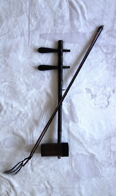Jinghu (Peking Opera fiddle), high-end purple bamboo, Prof grade高级专业紫竹二黄京胡