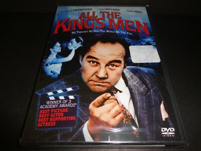 ALL THE KING'S MEN-Rise& fall of corrupt Louisiana governor who abused power-DVD