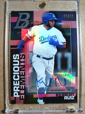 2020 Keibert Ruiz Bowman Platinum Pink Precious Elements Autograph 50/50 🔥🔥🔥