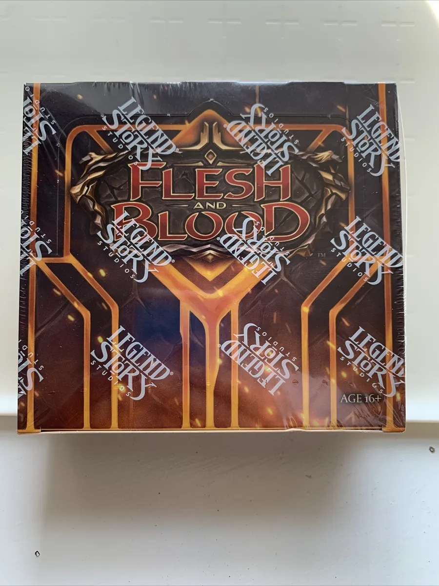 Flesh And Blood Crucible Of War 1st Edition Sealed Booster Box Same Day  Handling