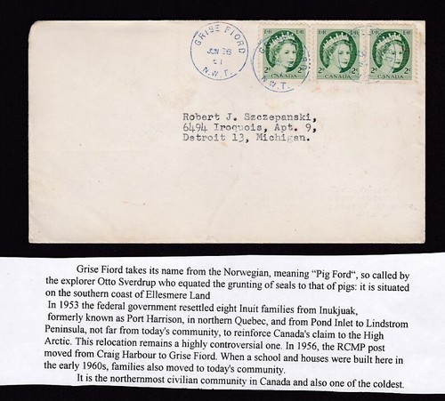 CANADA ARCTIC 1902-70 Covers Postmarks Signed Ships etc ..PRICED SINGLY - Picture 32 of 53