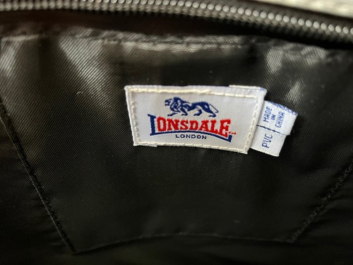 Bolso Mensajero de Hombro Cruzado Lonsdale Graffiti De Colección Auténtico Raro - Imagen 7 de 9