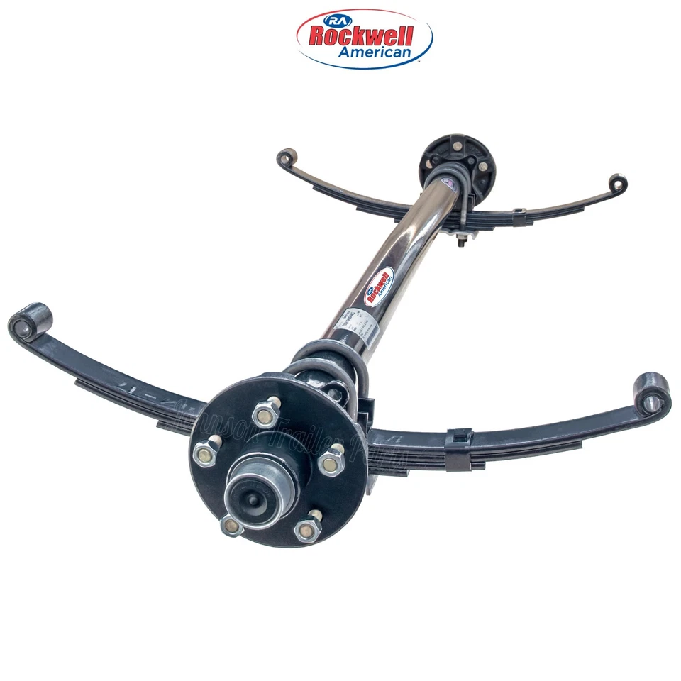 3,500 lb Idler Axle Running Gear Set w/ Hangers | 85" HF - 70" SC (545) Foto 2 de 4