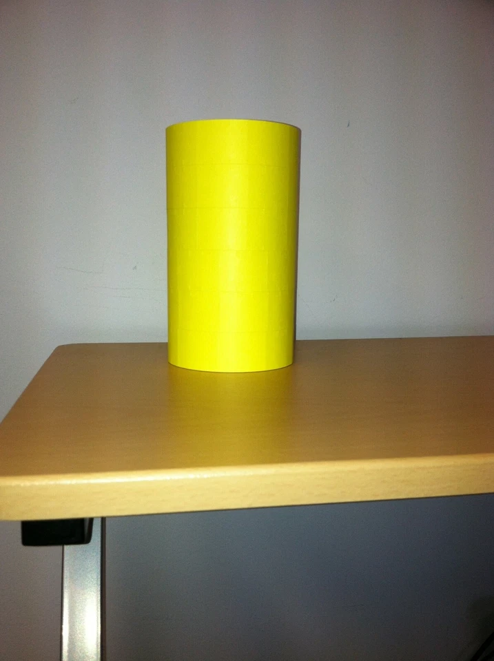 1131 YELLOW (1) Case of Yellow Chartreuse Labels for Monarch 1131 Price Marking Gun 64 Rolls