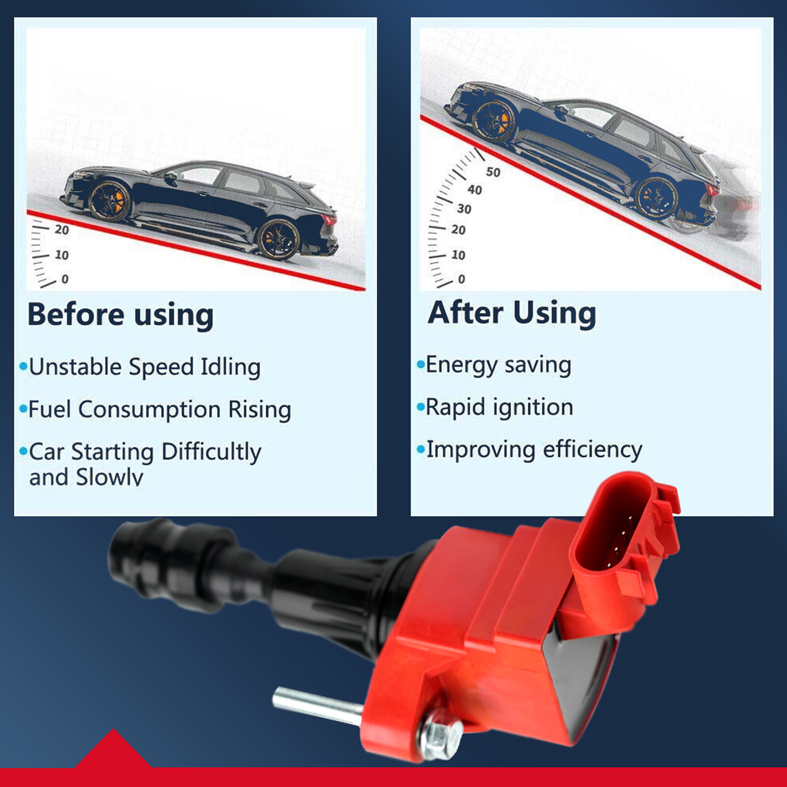 Pack of 4 Ignition Coils for Saturn Chevrolet Cobalt HHR Ion3 UF491 D517A USA eBay