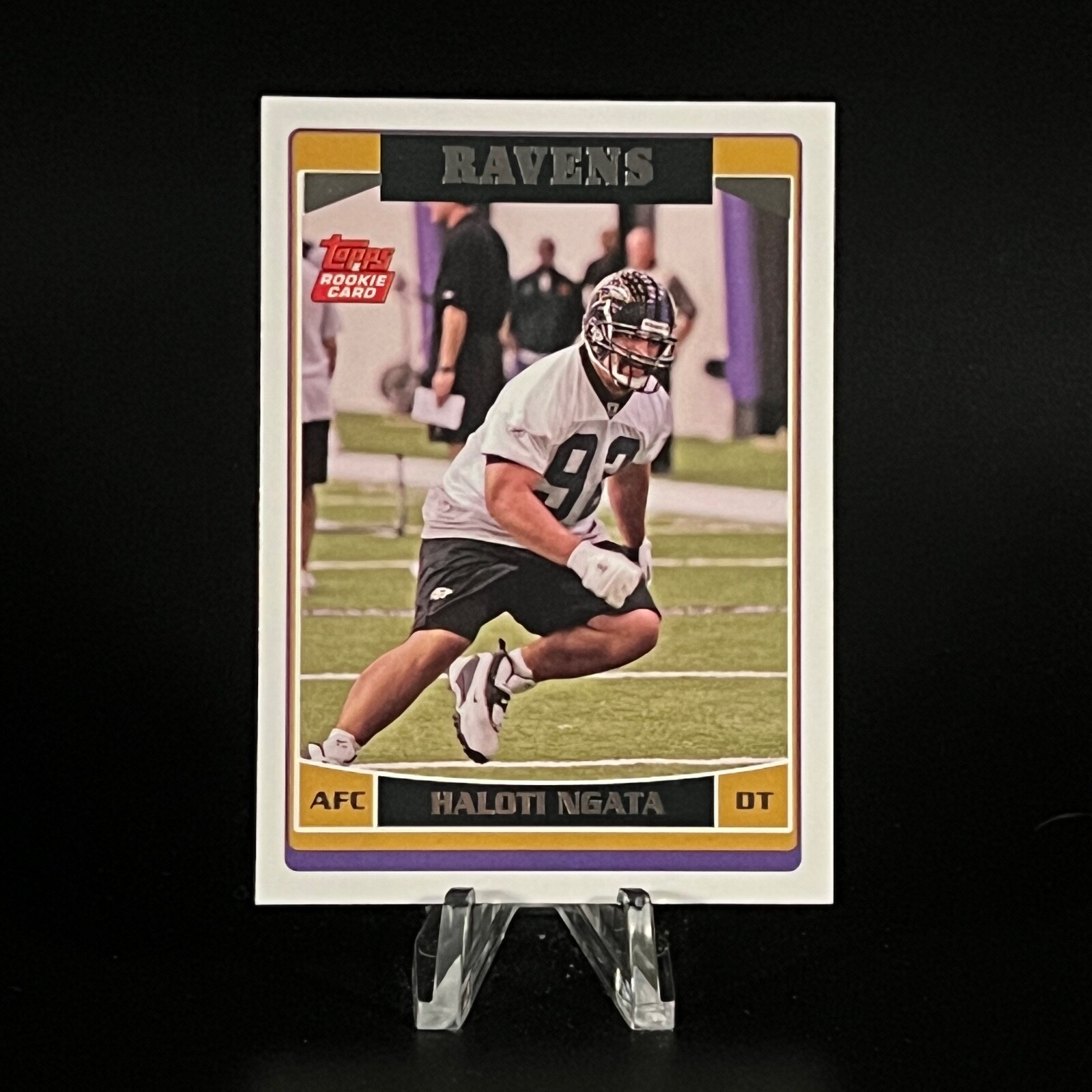 Haloti Ngata 2006 Topps Football #312 Rookie RC Baltimore Ravens LOOK!!