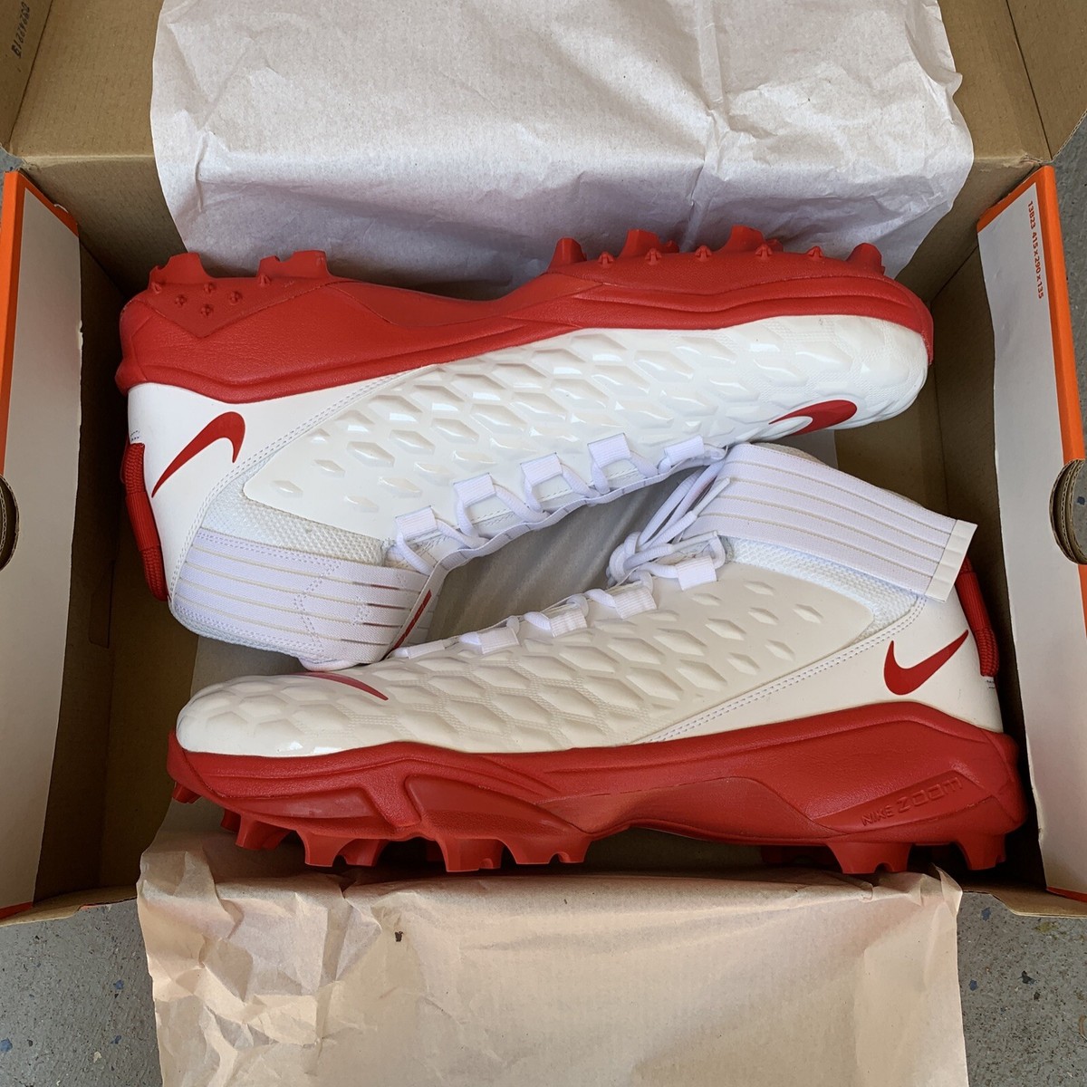 Nike Savage Pro 2 Shark BV5448-104 White/Red Men display picture 1