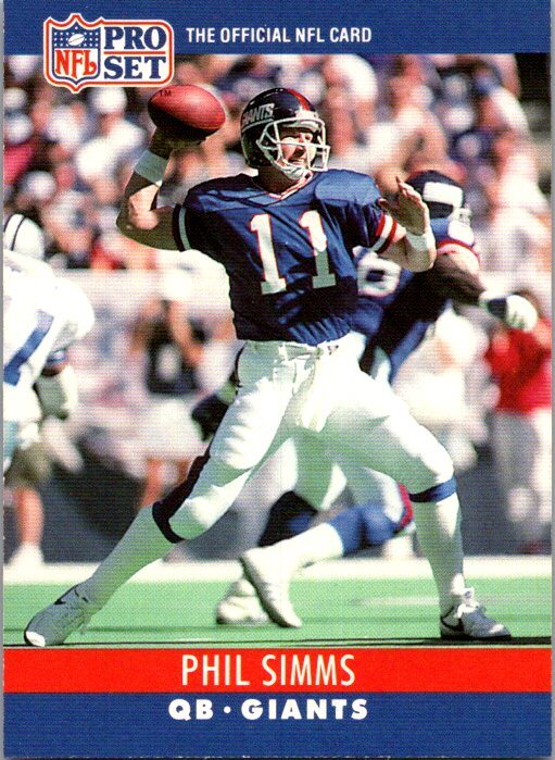 1990 Pro Set #230 Phil Simms