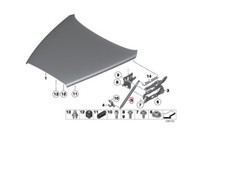 Rolls Royce Ghost, Wraith & Dawn Hood Struts Pair