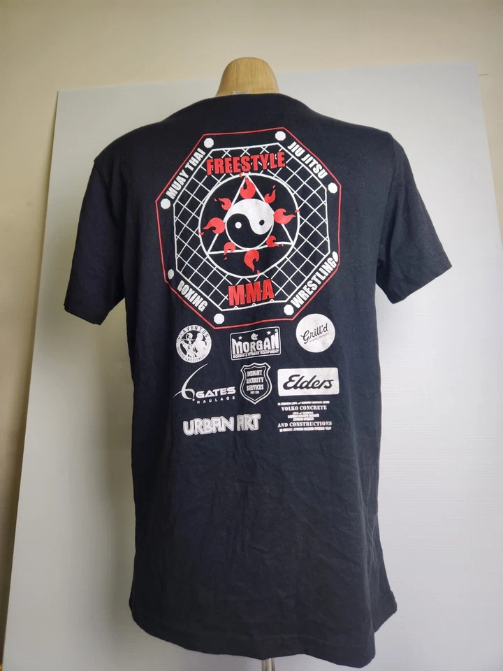 Camiseta negra Freestyle Fight Team UFC Volkanoviki talla mediana en muy buena condición Potstage gratis Foto 4 de 4