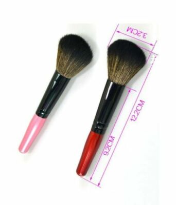 2 Stück Reisegröße Gesicht Make-up Puder Mischung Präzision Pinsel UK