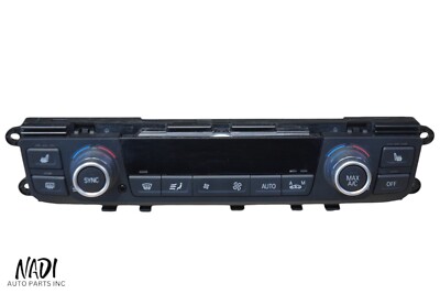 2014 - 2020 BMW I12 I15 i8 FRONT A/C HEATER CLIMATE CONTROL PANEL UNIT OEM