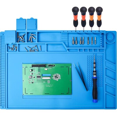 Multi-Functional Silicone Repair Mat - Heat Resistant up to 500°C, 45x30cm