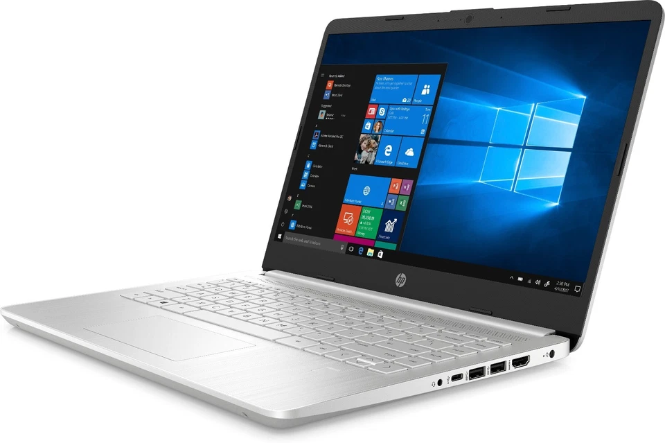 HP 14-dq2031tg 14" Laptop Intel Core i3 -1125G 4GB RAM 128GB SSD Win 10 H Silver - Image 2 of 4