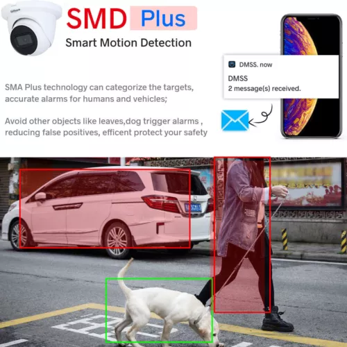 US STOCK Dahua Brand Original 8MP IPC-HDW2841TM-S 4K MIC WizSense POE IP Camera - Picture 6 of 24