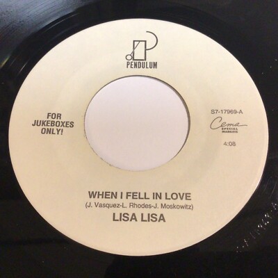 LISA LISA - When I Fell In Love / Cuando Me Enamore 45