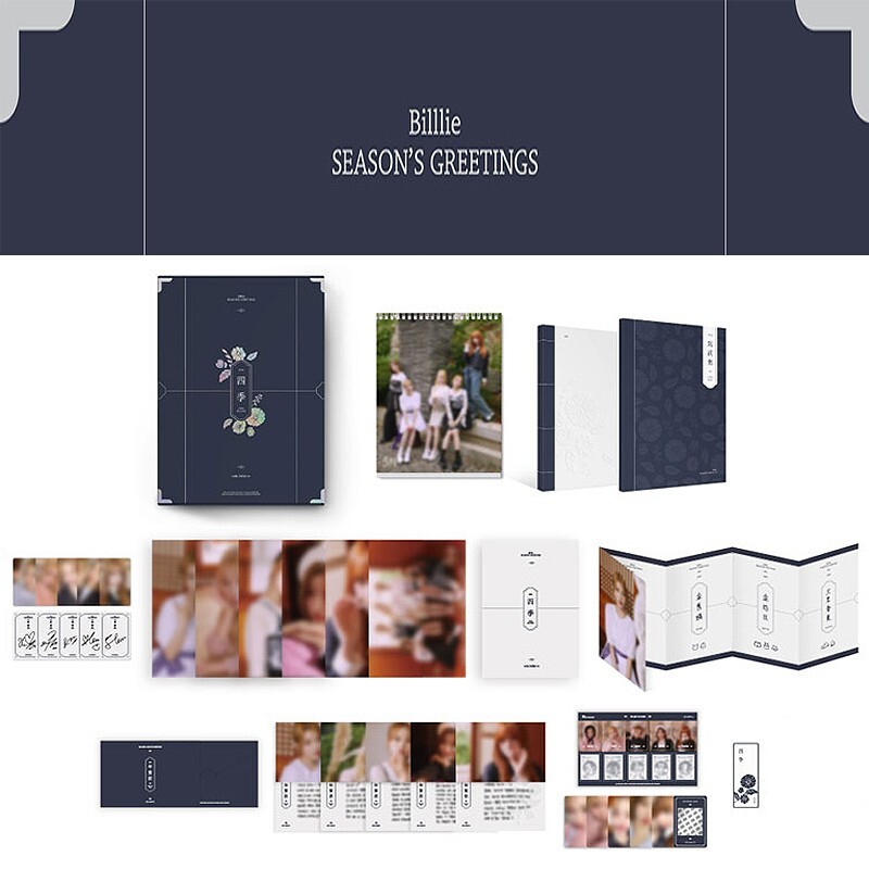 BILLLIE 2024 SEASON'S GREETINGS [FOUR SEASONS] /C alendar+Diary+