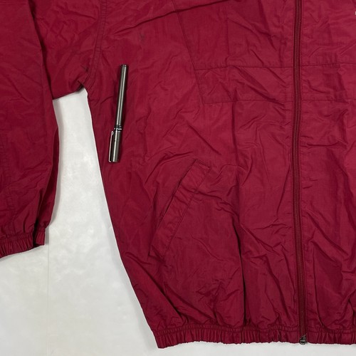 Russell Athletic Jacket Men's Medium Full Zip Windbreaker Water Resistant Track - Picture 5 of 13
