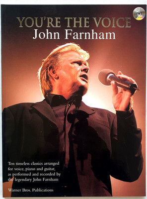 John Farnham You're The Voice Sheet Music Tab Book & CD Whispering Jack NEW