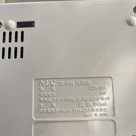 PC Engine Console + CD-ROM2 CDR-30A w/ INTERFACE UNIT IFU-30A + Games Working JP