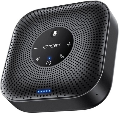 EMEET M0 Plus Conference Speakerphone 4 AI Mics 360 Noise Cancel USB Desktop Mic