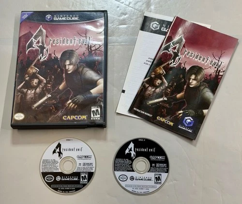 Resident Evil 4 (Nintendo GameCube, 2005) Complete - Tested - Authentic