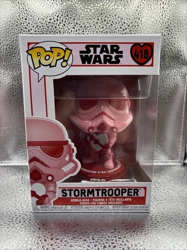 Funko Pop! Vinyl: Star Wars Stormtrooper 418 Valentine You’re The Droid I’m Look