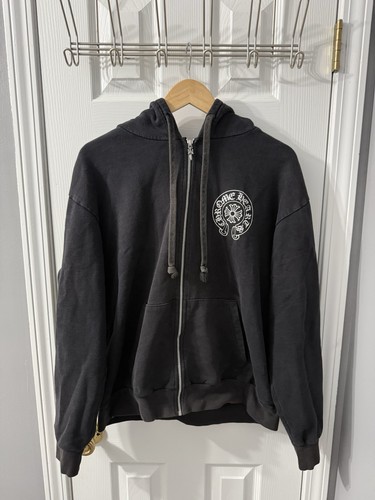 100% AUTHENTIC Chrome Hearts Los Angeles Zip Up Size Large