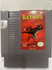 Wrath of the Black Manta - Authentic Vintage Nintendo NES Game