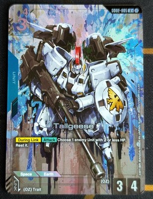Gundam Card Game Dual Impact Tallgeese GD02-005 (R+) | eBay