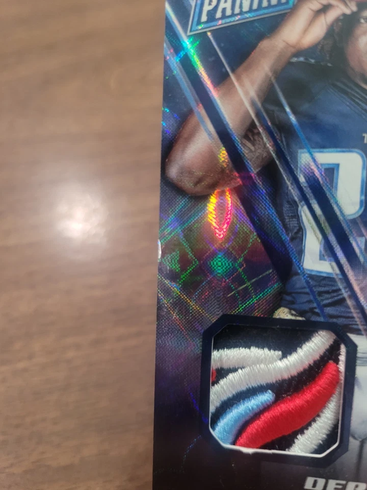 2016 Panini Day Derrick Henry Rc Hat Patch Relic /25 - Image 3 of 4