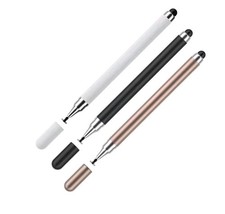 3-Pack Stylus Pen and Touch Screen Rubber Tips for iPad, Tablet, and Android