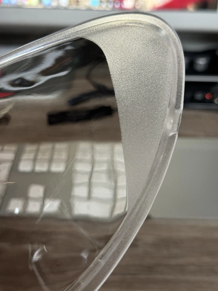 Plastica Faro Anteriore Piaggio Zip SP RST Front Clear Headlight Cover Vetrino - Immagine 3 di 4