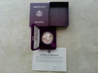 US Mint 1989 S American Silver Eagle Proof Dollar 1oz .999 Silver w/Case & COA
