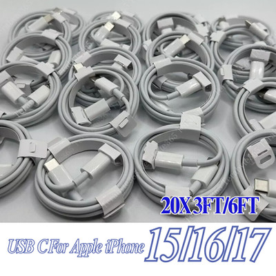 20X Type C to USB C Fast Charging 60W PD USB C Cable For iPhone 17 16 15 Pro Lot