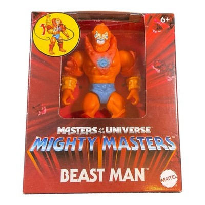 Masters of the Universe Might Masters Beast Man 3'' Action Figure MOTU In Hand