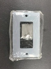 Hubbell Non-Magnetic Stainless Steel Decorator Wallplate Cover GFCI GFI SS26