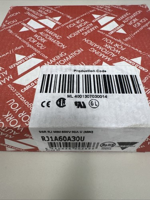 #ad #ad Solid State Relay 600v 30A RJ1A60A30U NEW IN ORIGINAL PACKAGE $79.00
