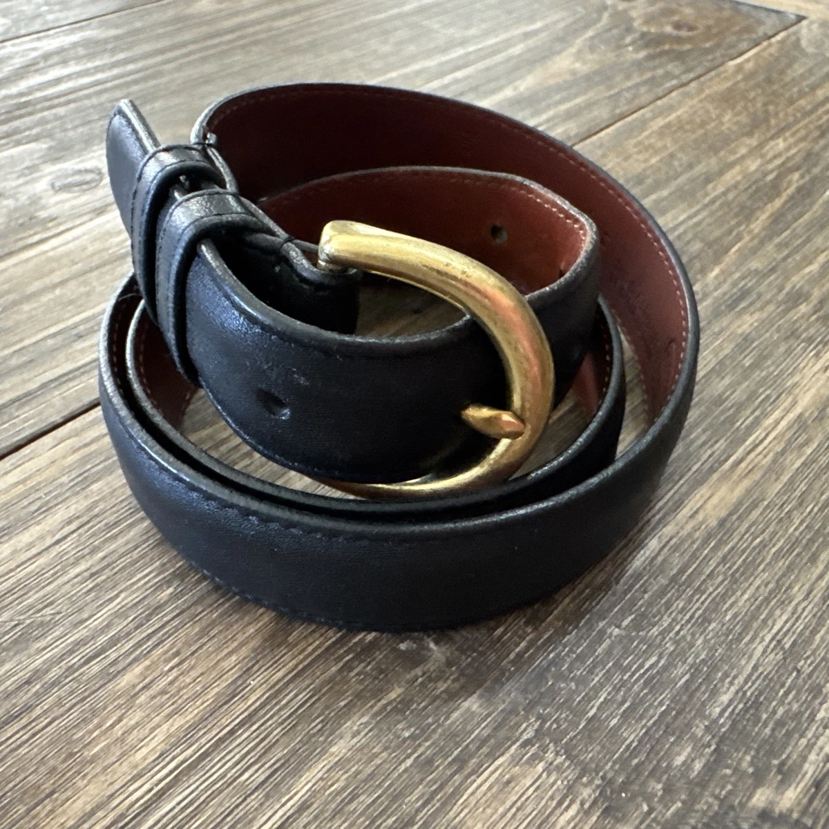 Coach Leather Black Belts for Women for sale | eBay display picture 1