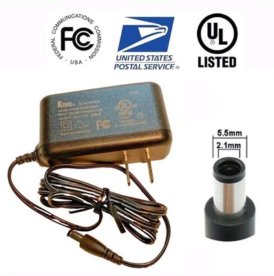 KTEC KSAS0121200100VU AC ADAPTER 12V 1A 5.5 x 2.1mm ITE UL LISTED - FREE SHIP