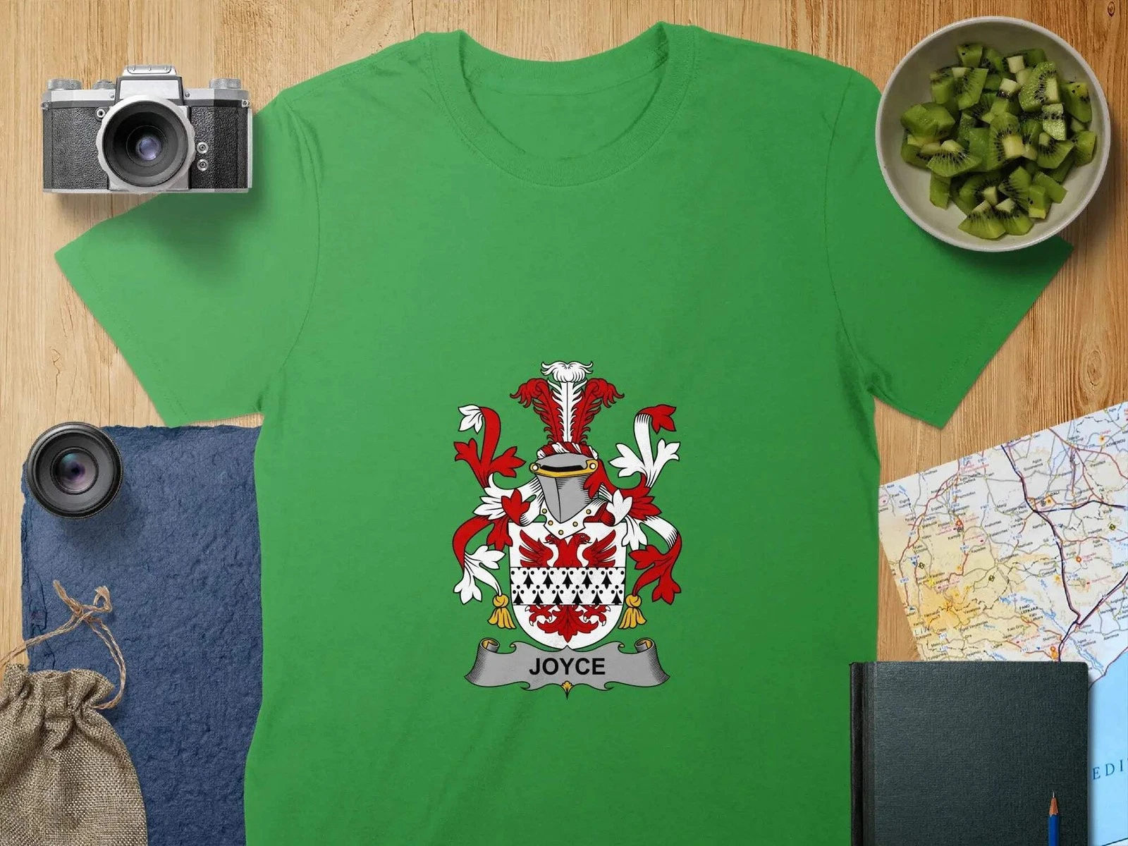 Joyce Coat Of Arms Irish T-Shirt