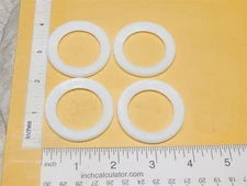 Set of 4 Structo 3D Printed Plastic Replacement Whitewall Toy Part STP-031-4