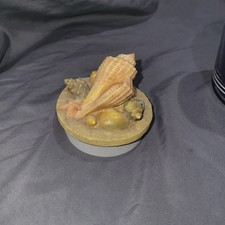 Candle Topper Conch Shell Seashell Beach Jars 3D