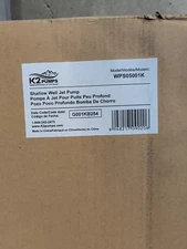 K2 Pumps Shallow Well Jet Pump 1/2 Hp Lead Free Cast Iron 115/230V