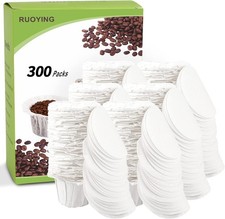 K Cup Coffee Paper Filters With Lid Disposable For Keurig Reusable K Cup Filters