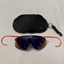 Vintage Bolle Edge Sunglasses With Case and Extra Arms